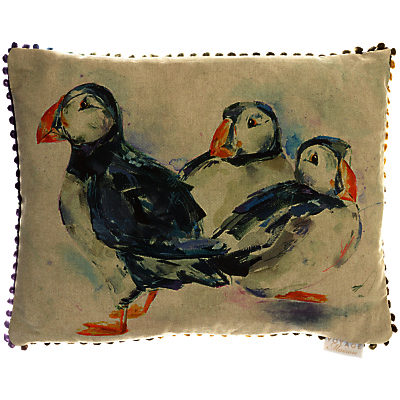 Voyage Puffins Cushion